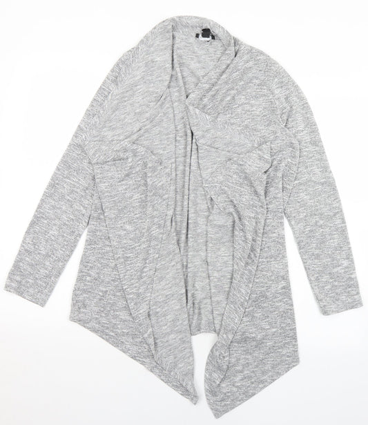 Womens UK Size M New Look Grey Cardigan Jumper