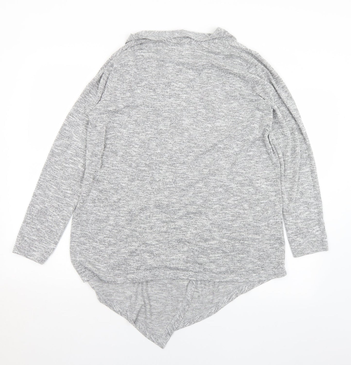 Womens UK Size M New Look Grey Cardigan Jumper