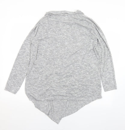 Womens UK Size M New Look Grey Cardigan Jumper