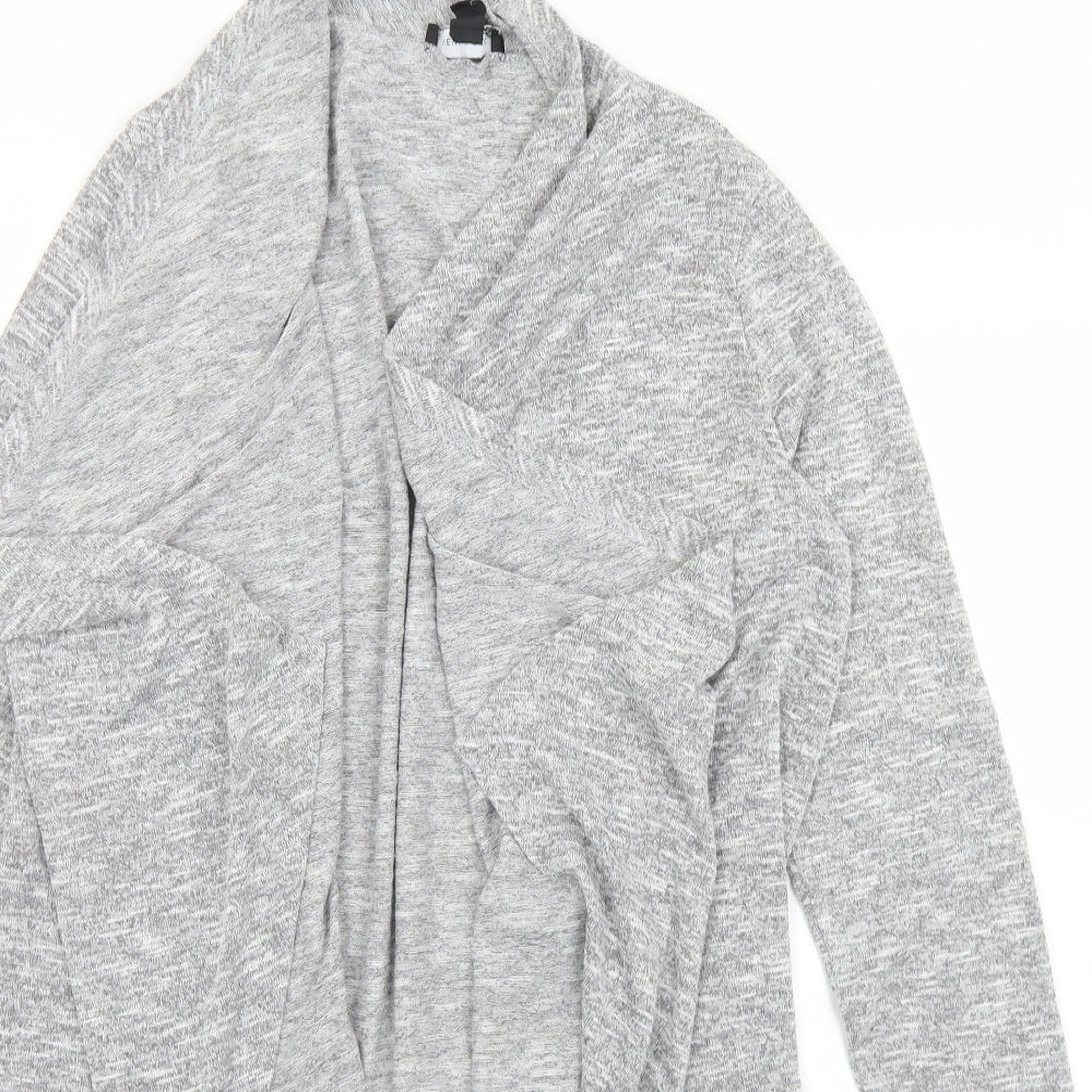 Womens UK Size M New Look Grey Cardigan Jumper