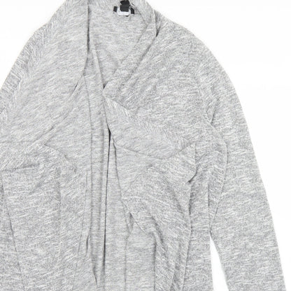 Womens UK Size M New Look Grey Cardigan Jumper