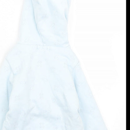 Kris x Kids  Blue Geometric Cotton Cardigan Jumper Size 6-9 Months  Snap - Planes