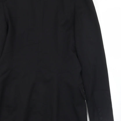 SHE Womens Black   Jacket  Size 10  Button - Bead detail
