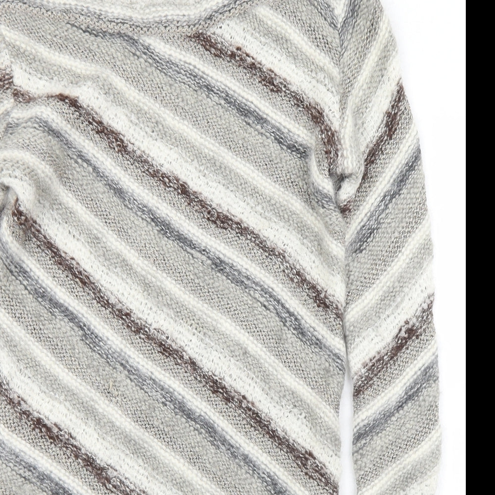 Womens UK Size 14 Warehouse Multicoloured Pullover Jumper