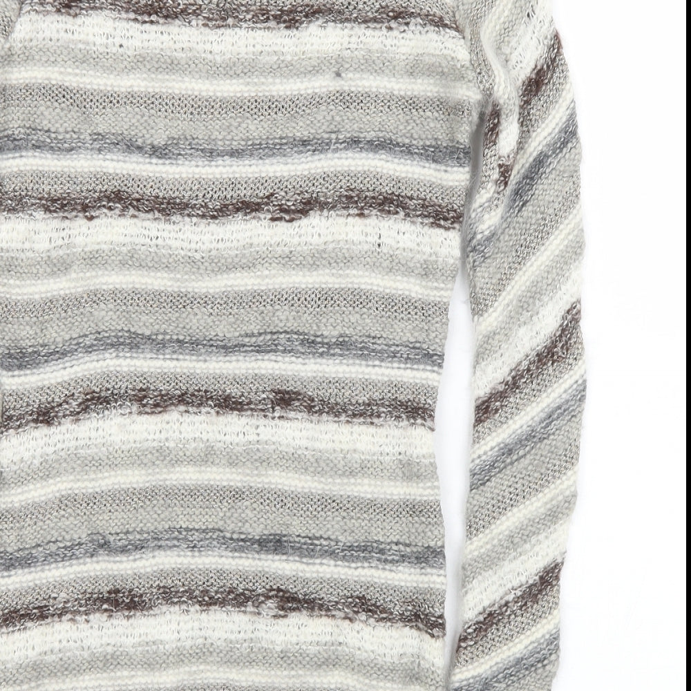 Womens UK Size 14 Warehouse Multicoloured Pullover Jumper