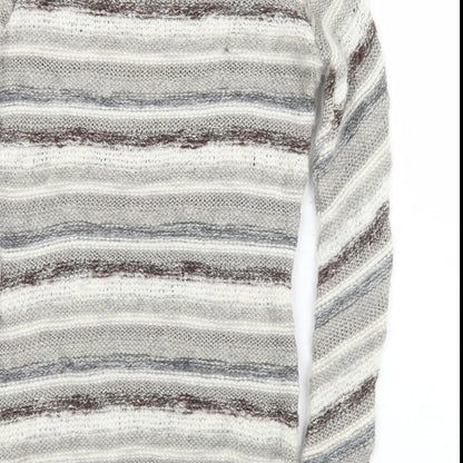 Womens UK Size 14 Warehouse Multicoloured Pullover Jumper