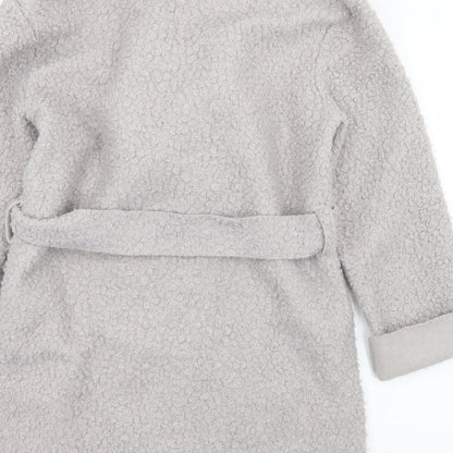 LV Clothing Womens Grey   Jacket Coatigan Size M  Tie