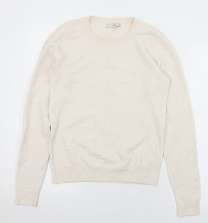 Womens UK Size 6 NEXT Ivory Pullover Jumper