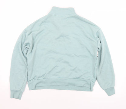 New Look Womens Green  Polyester Pullover Sweatshirt Size 6   - New York