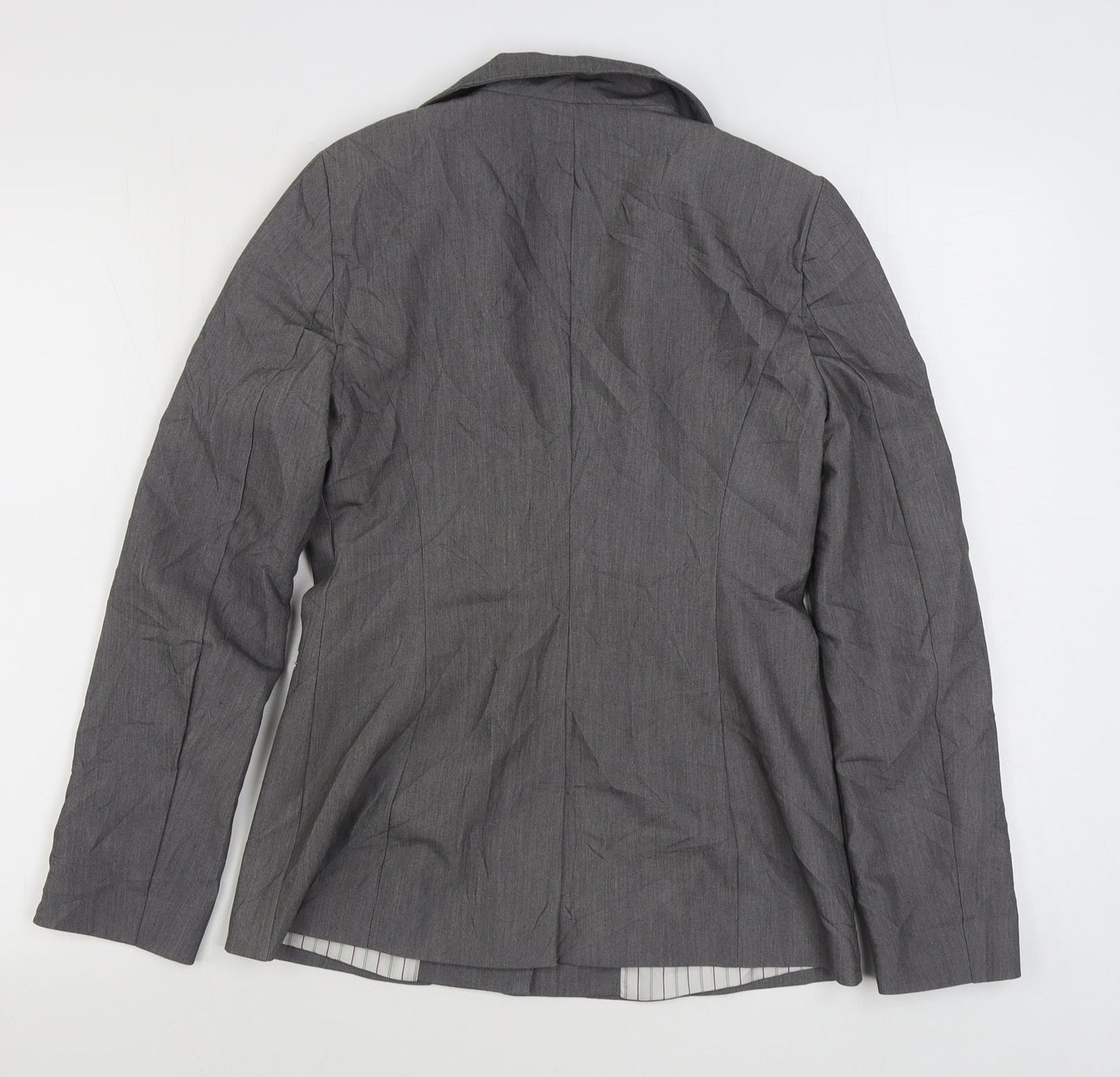 Womens UK Size 8 Denim & Co. Grey Jacket