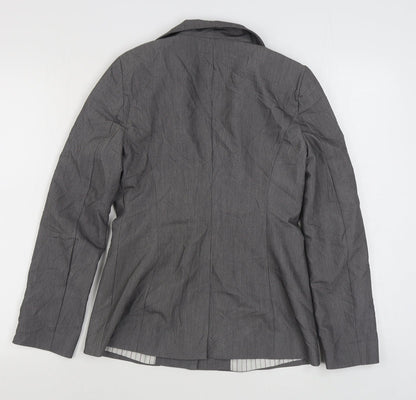 Womens UK Size 8 Denim & Co. Grey Jacket