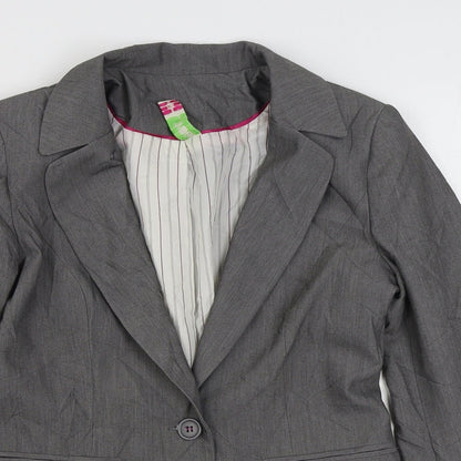 Womens UK Size 8 Denim & Co. Grey Jacket