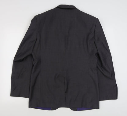 Mens UK Size 40 Marks and Spencer Regular Grey Suit Jacket