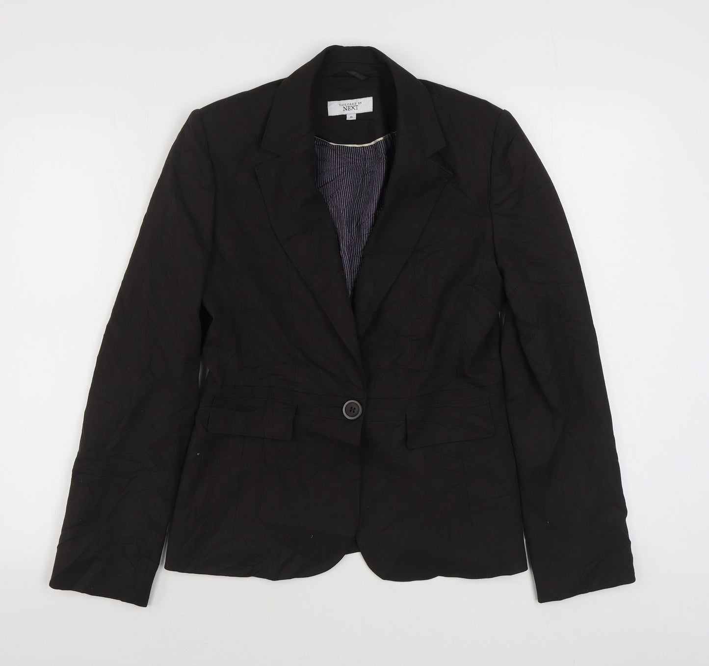 NEXT Womens Brown   Jacket Blazer Size 10  Button