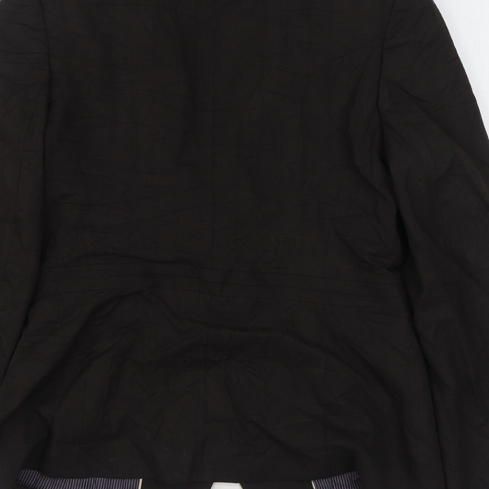NEXT Womens Brown   Jacket Blazer Size 10  Button