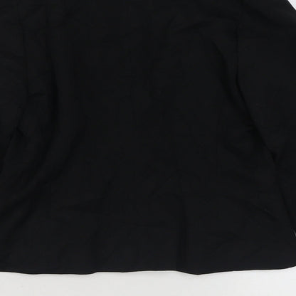 Pilot Womens Black   Jacket Blazer Size 12  Button