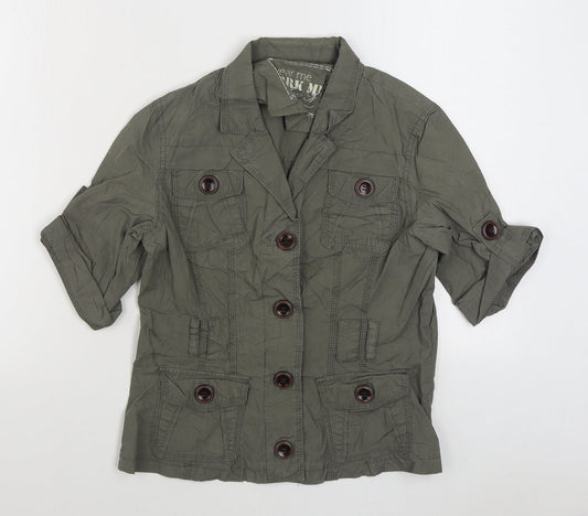 Womens UK Size 10 New Look Green Jacket