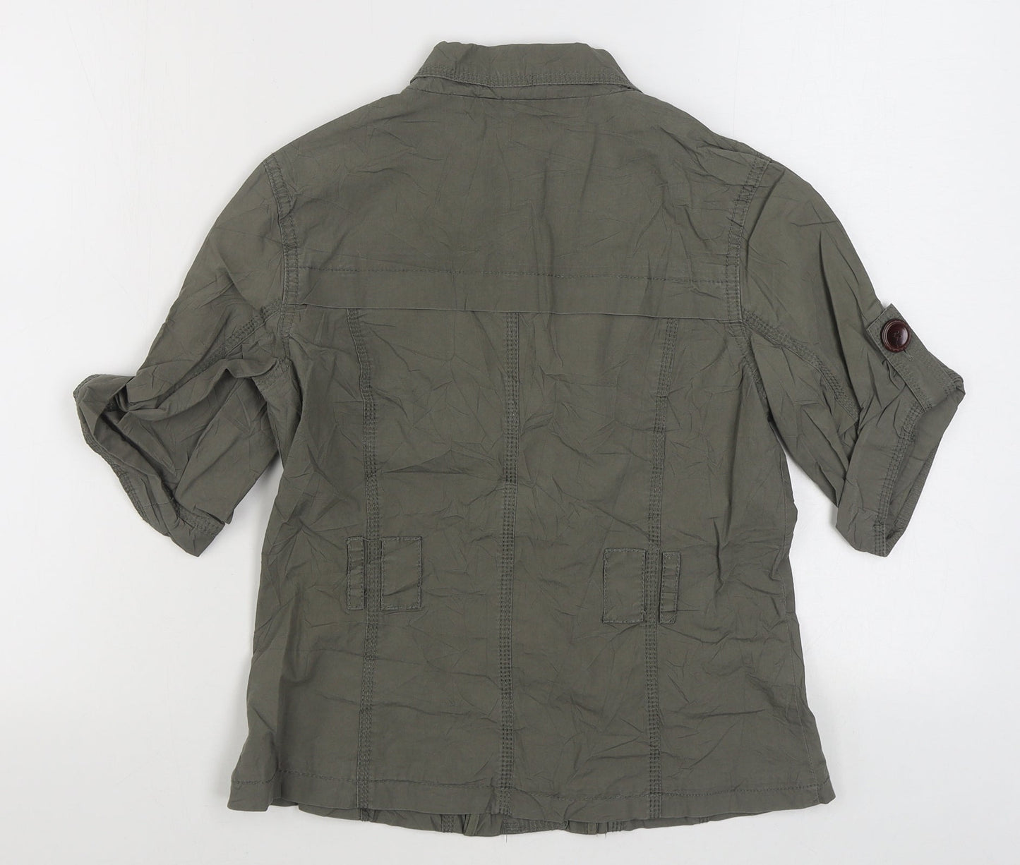 Womens UK Size 10 New Look Green Jacket