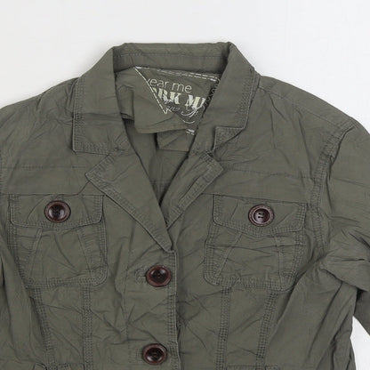 Womens UK Size 10 New Look Green Jacket