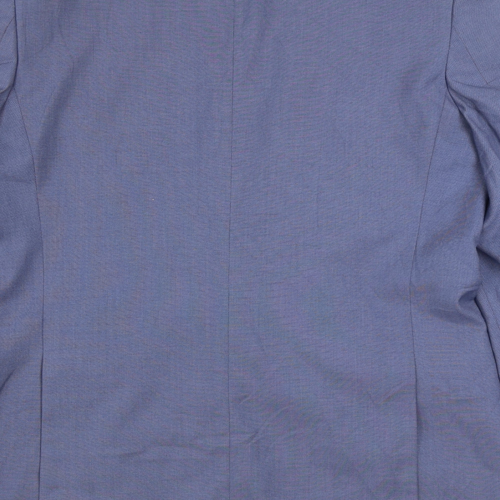 Mens UK Size 44 Burton Regular Blue Suit Jacket