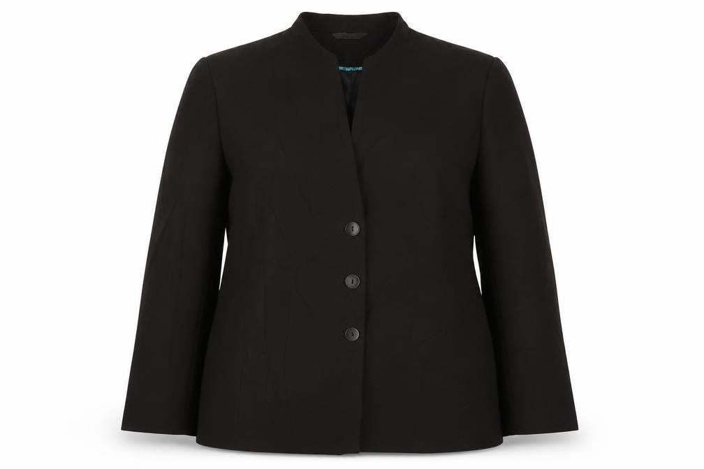 Klass Womens Brown   Jacket Blazer Size 16  Button