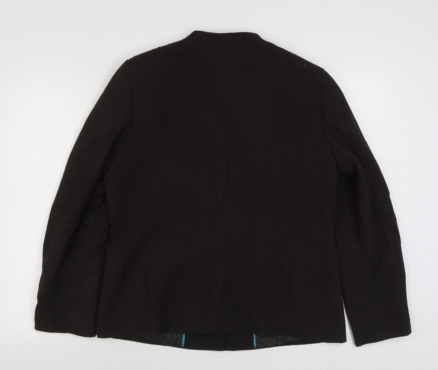 Klass Womens Brown   Jacket Blazer Size 16  Button