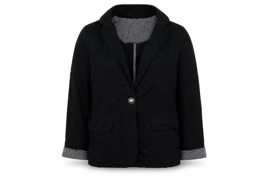 Womens UK Size 14 Internacionale Black Jacket