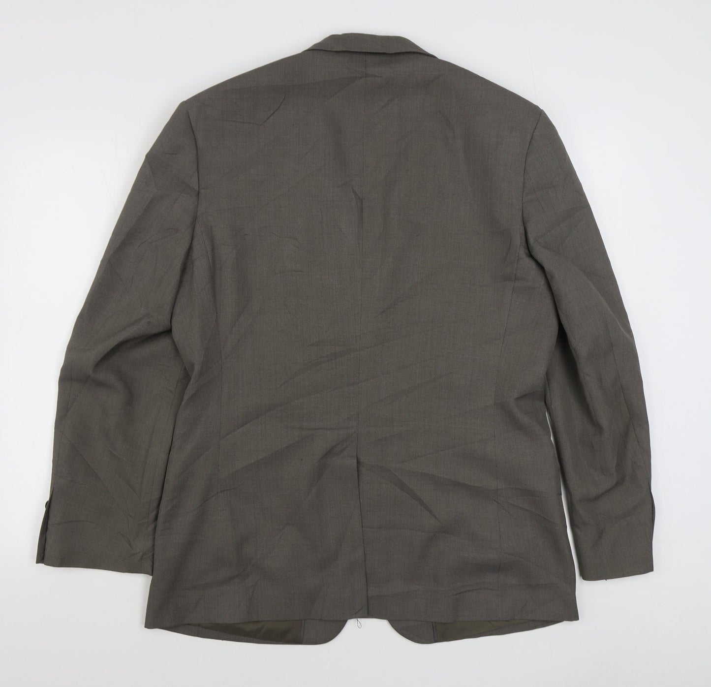 George Mens Blue  Polyester Jacket Suit Jacket Size 40