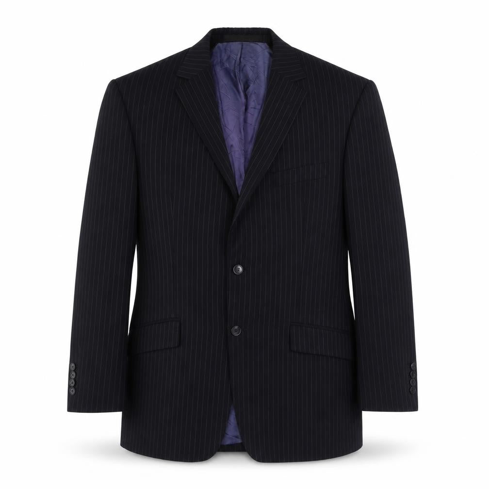 Mens UK Size 40 Marks and Spencer Regular Blue Suit Jacket
