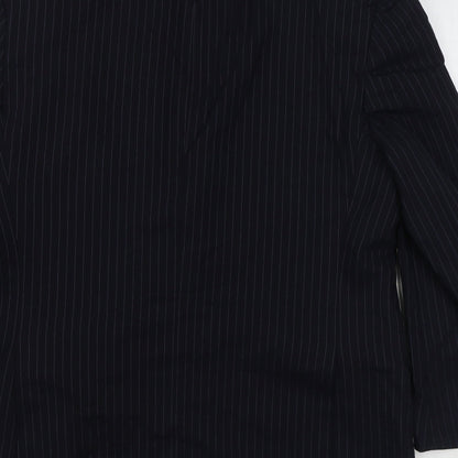 Mens UK Size 40 Marks and Spencer Regular Blue Suit Jacket