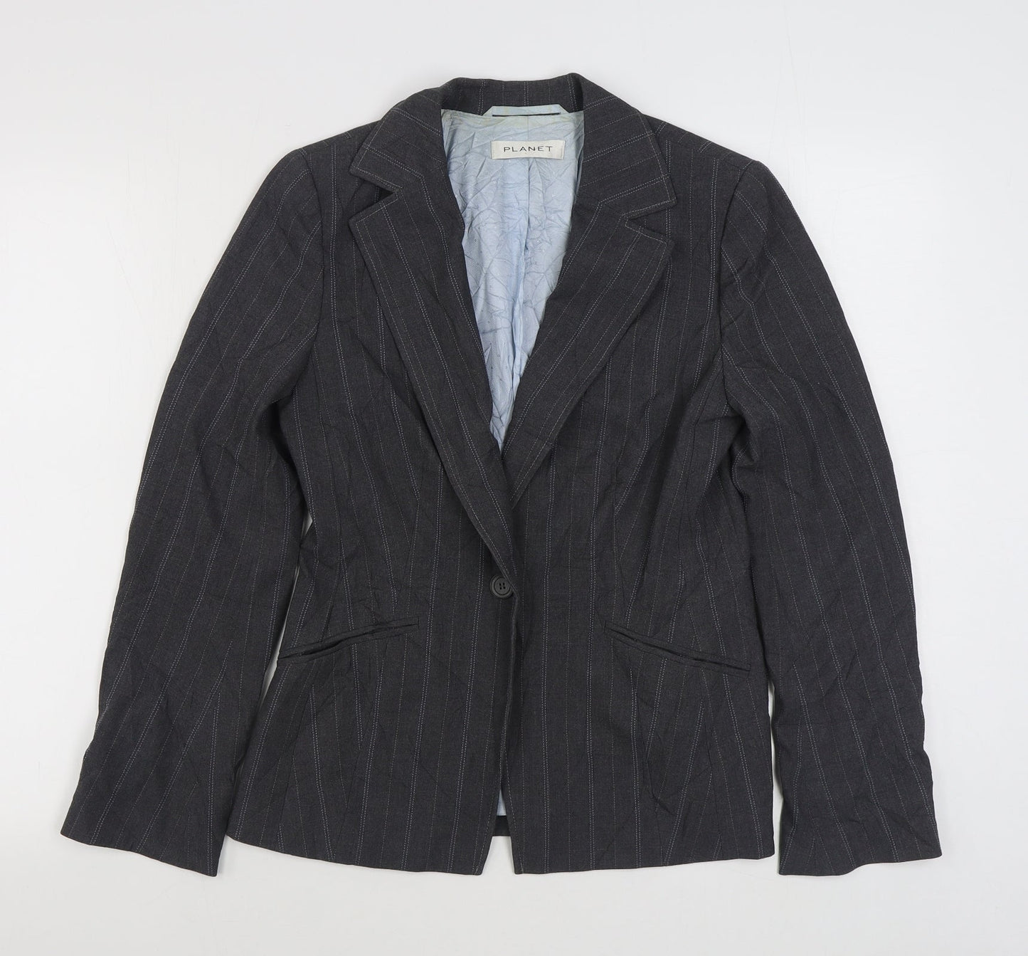 Womens UK Size 8 Planet Grey Jacket