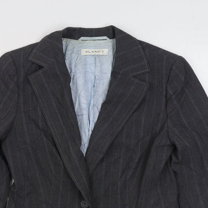 Womens UK Size 8 Planet Grey Jacket