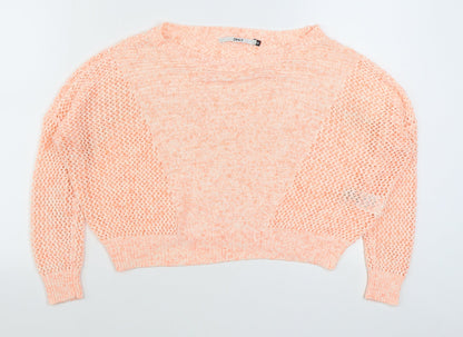 Womens UK Size M Only Pink Pullover Jumper