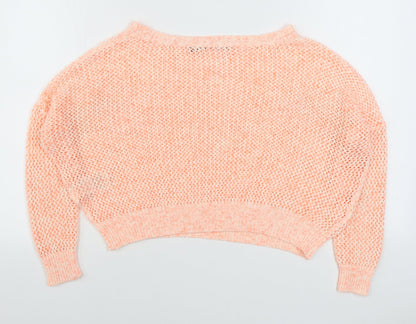 Womens UK Size M Only Pink Pullover Jumper
