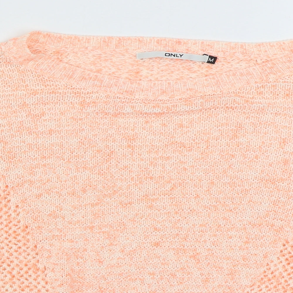 Womens UK Size M Only Pink Pullover Jumper