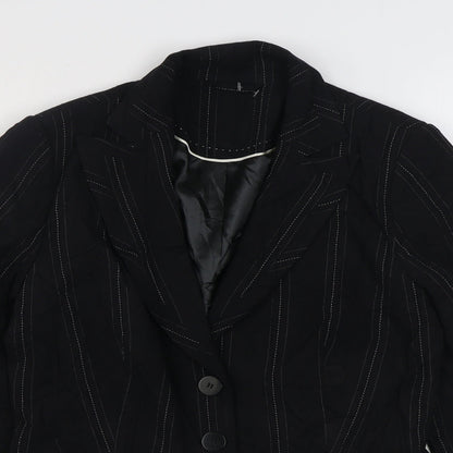 Womens UK Size 12 New Look Black Jacket
