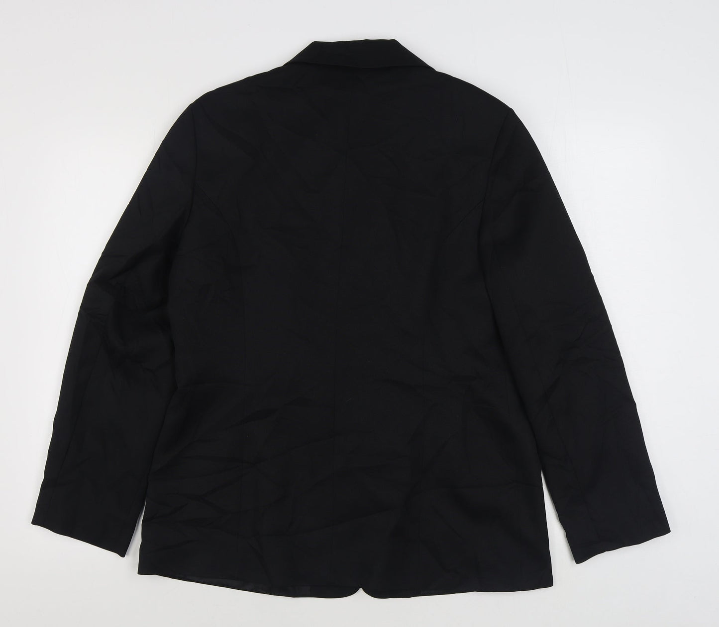 Womens UK Size 16 Slimma Black Jacket