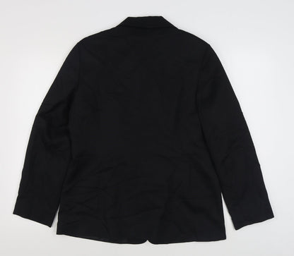 Womens UK Size 16 Slimma Black Jacket