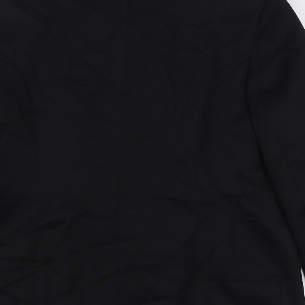 Womens UK Size 16 Slimma Black Jacket