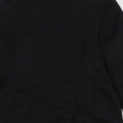 Womens UK Size 16 Slimma Black Jacket