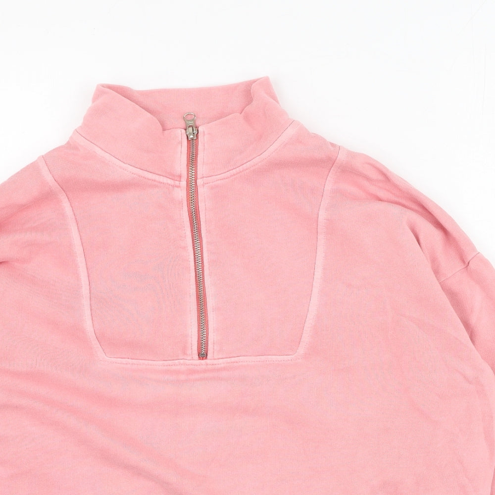 Womens UK Size 12 Marks and Spencer Pink Pullover Jumper