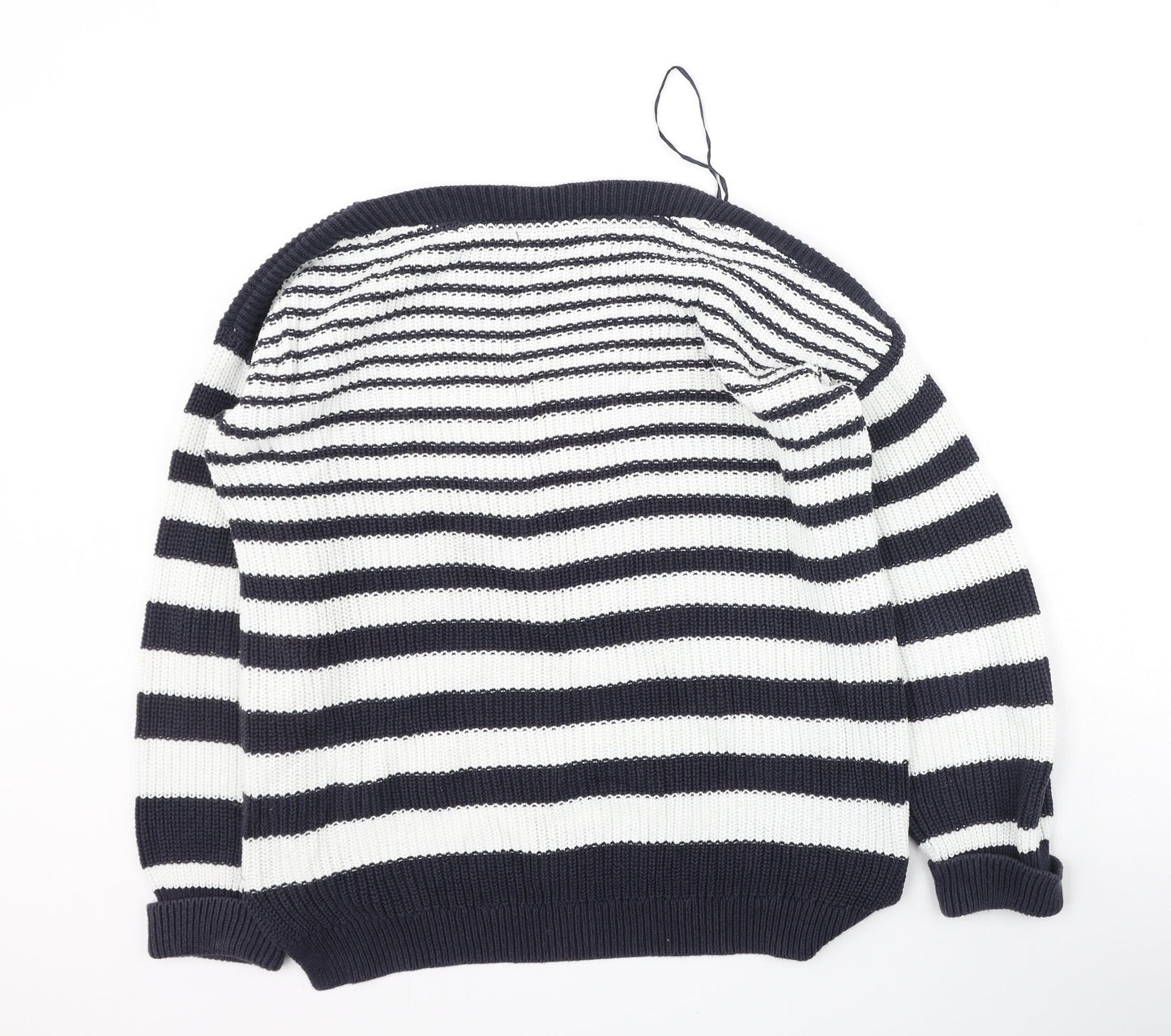 Womens UK Size M Marks and Spencer Blue Pullover Jumper