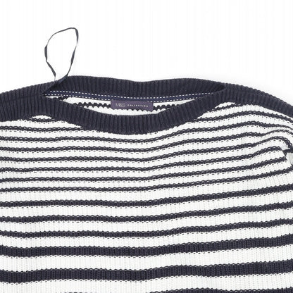 Womens UK Size M Marks and Spencer Blue Pullover Jumper