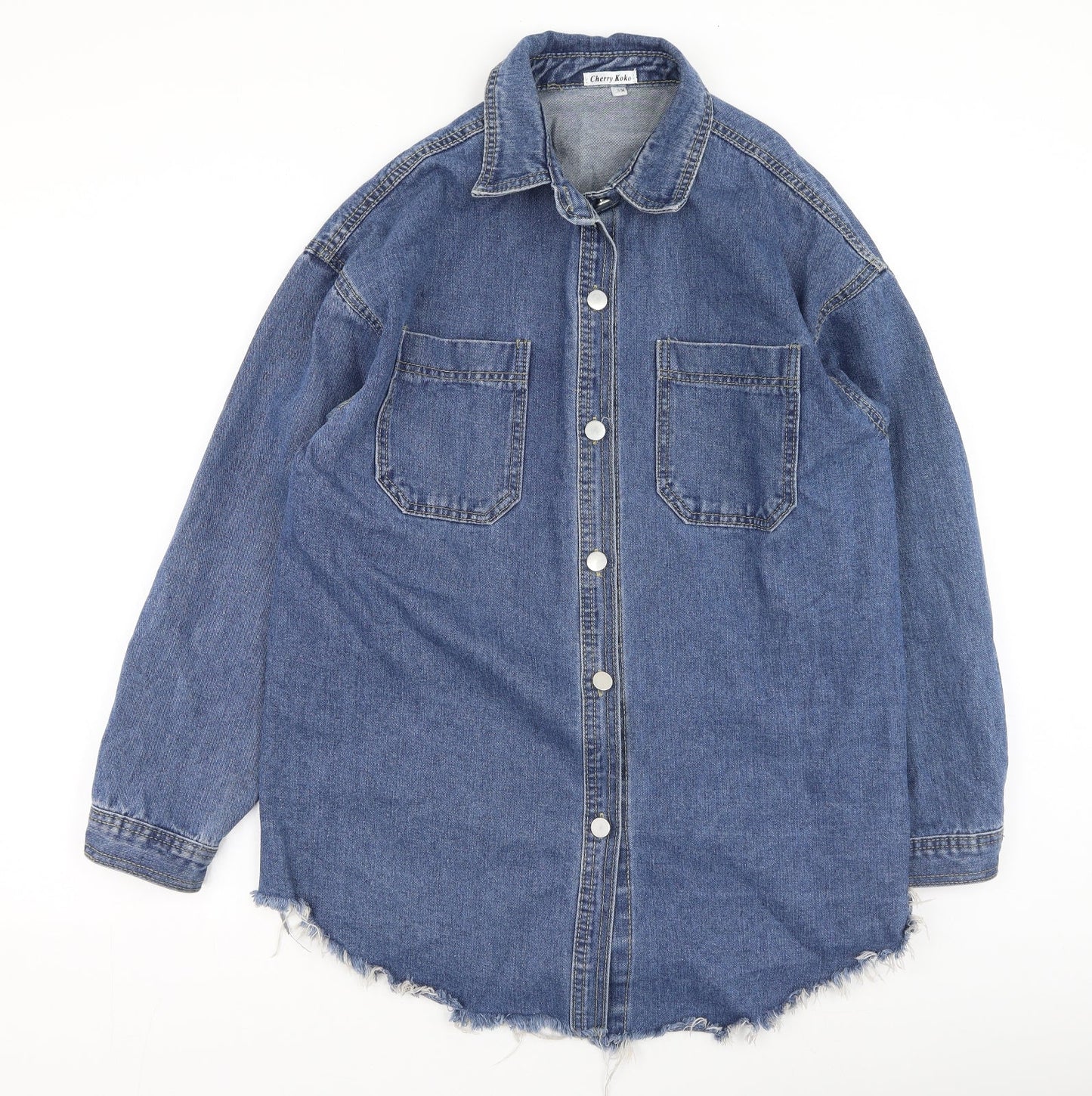 cherry koko Womens Blue   Jacket  Size S