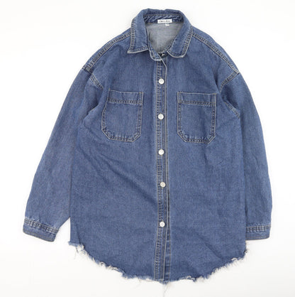 cherry koko Womens Blue   Jacket  Size S