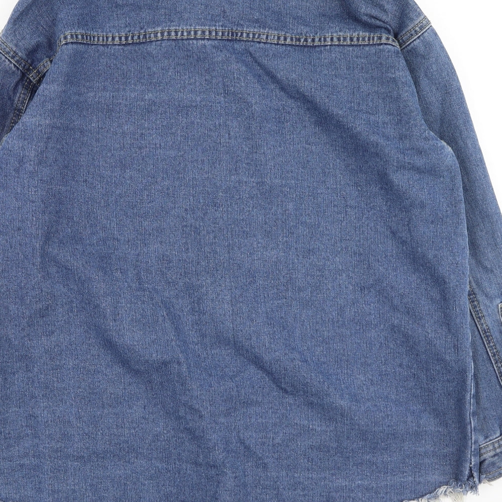 cherry koko Womens Blue   Jacket  Size S