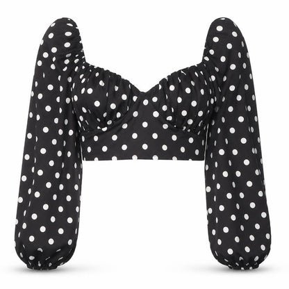 Womens UK Size 8 Boohoo Black Basic Blouse
