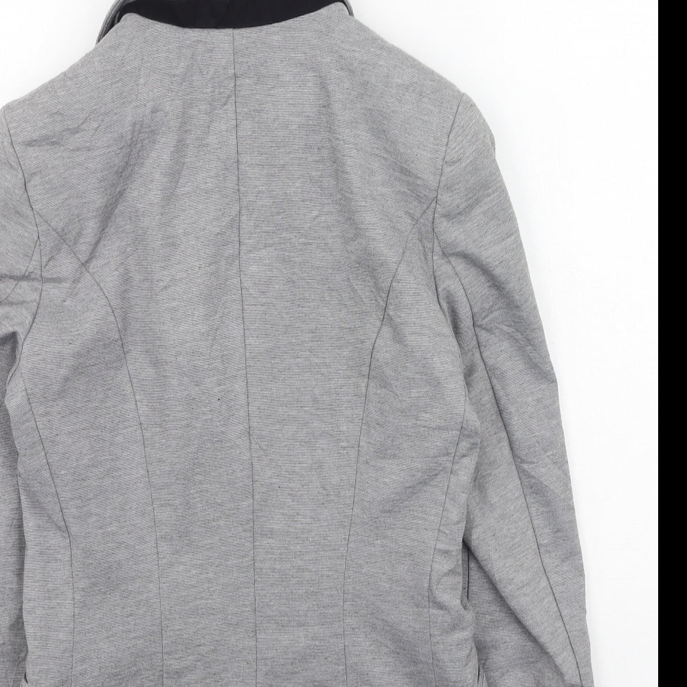 Womens UK Size 6 H&M Grey Jacket