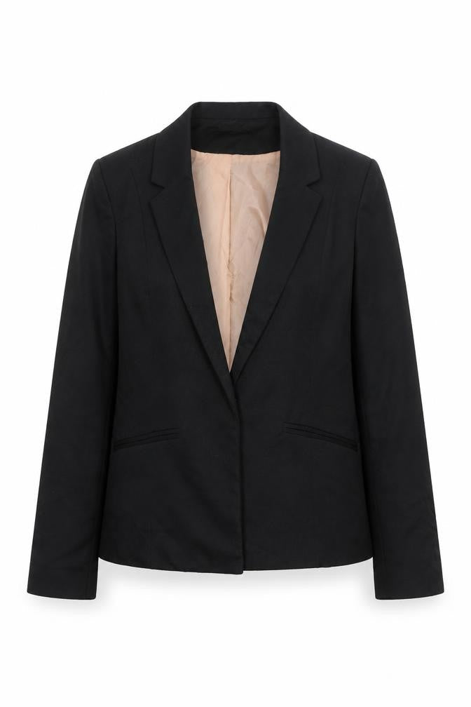 Womens UK Size 12 Oasis Black Jacket
