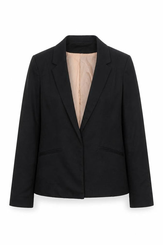 Womens UK Size 12 Oasis Black Jacket